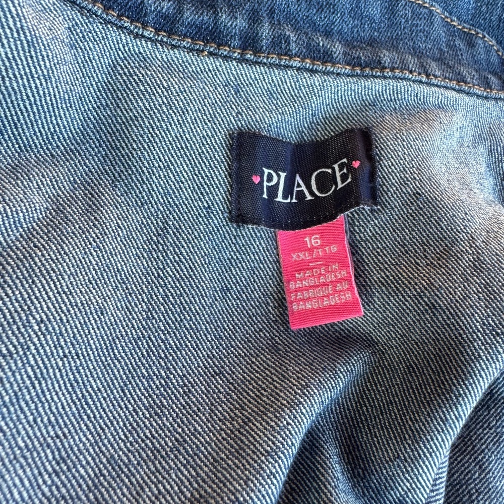 Children’s Place Blue Denim Jacket - Picture 6 of 6
